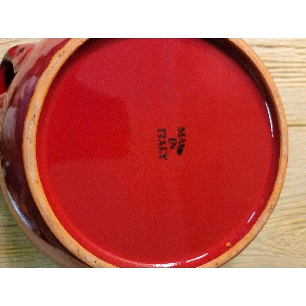 Italian Family serving bowl. Ceramic made in italy